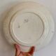 Set of 6 old flat plates model Cécile de HBCM