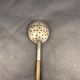 Olive or ice spoon, silver-plated and rosewood