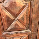 Two-door antique sideboard