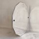 Elegant antique 12-sided beveled mirror – vintage Art Deco style