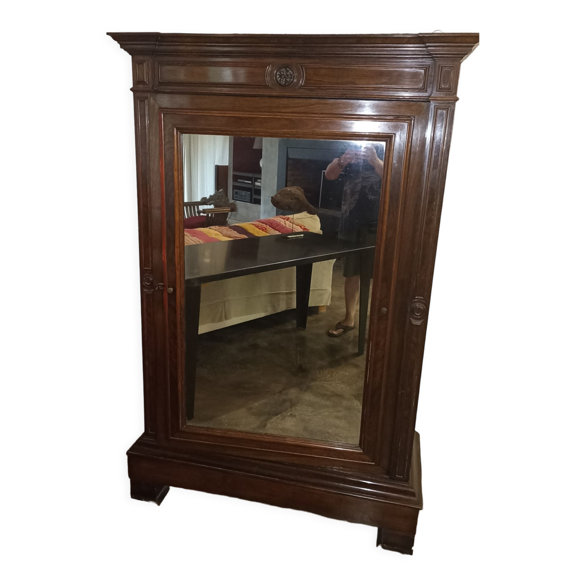 19th century rosewood wardrobe