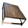Industrial coffee table iron/beam