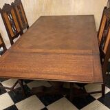 Set dining table and sideboard