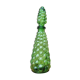 Carafe italienne en verre vert