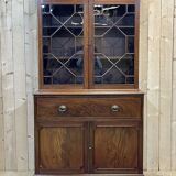 Nineteenth-century English mahogany scriban