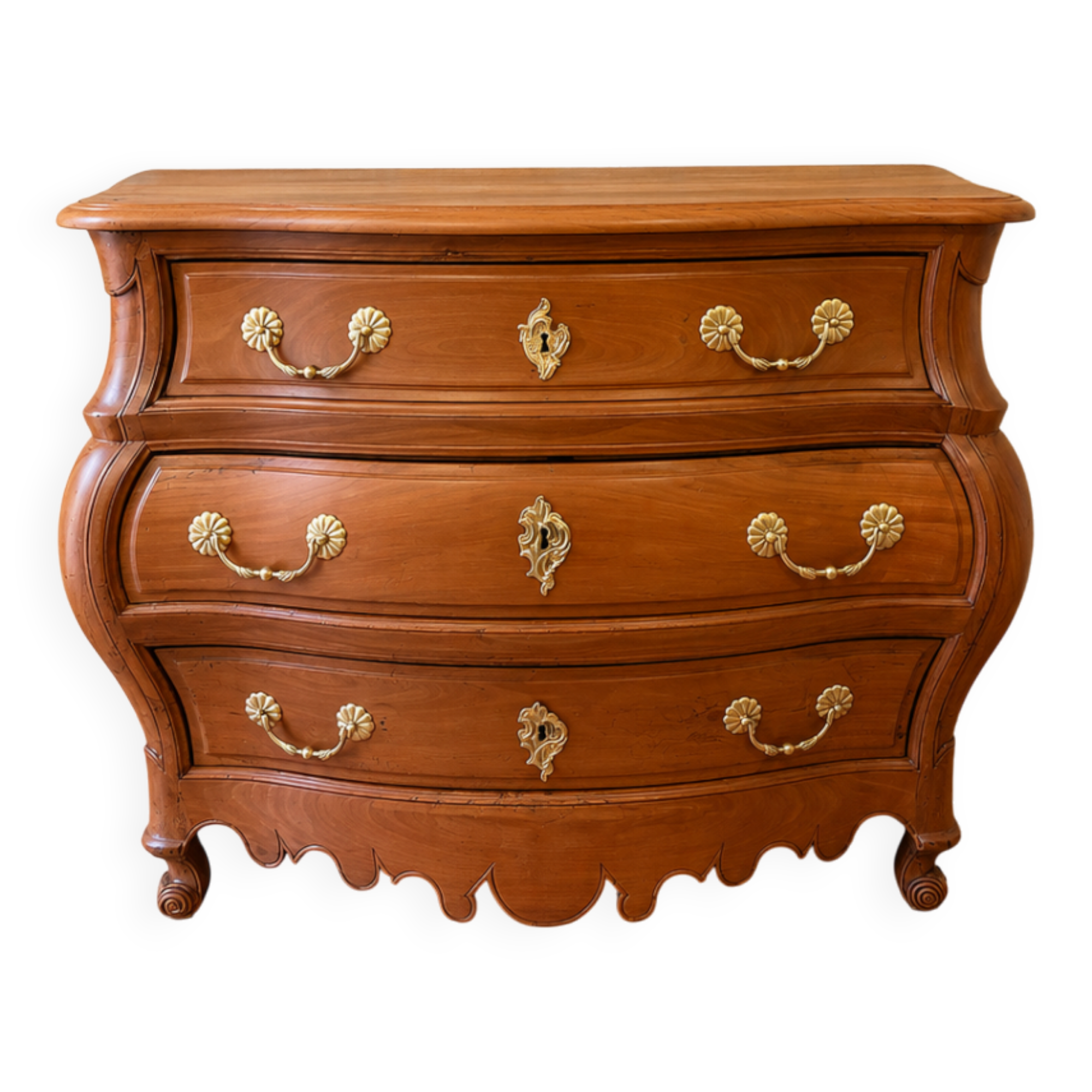 Bordeaux "between-two" commode in cherry wood