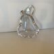 Crystal pear-shaped ashtray and pocket tray Vannes le Chatel