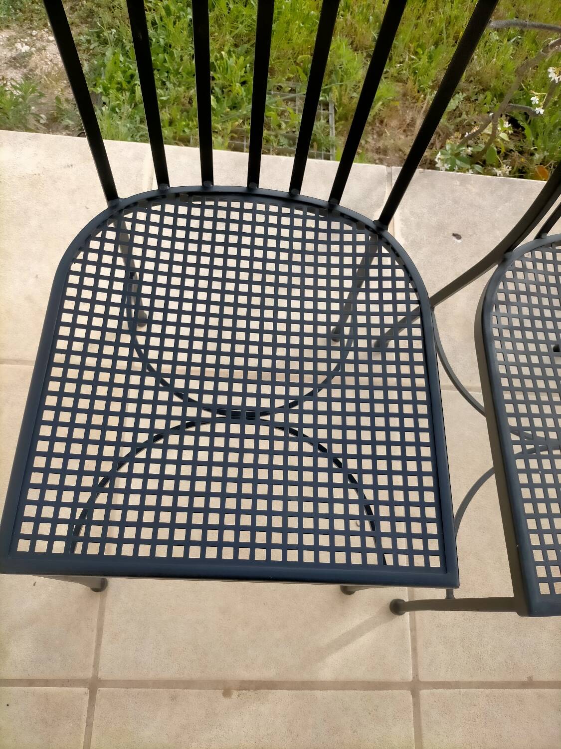 Iron chairs