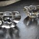 Paire de salerons cristal