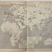 Sources d’énergie — Ancien continent | Carte thématique originale