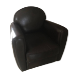 Vintage leather club chair