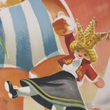 Original poster Oslo Norway doll 1962 Yran Knut boat beach travel railway tourism