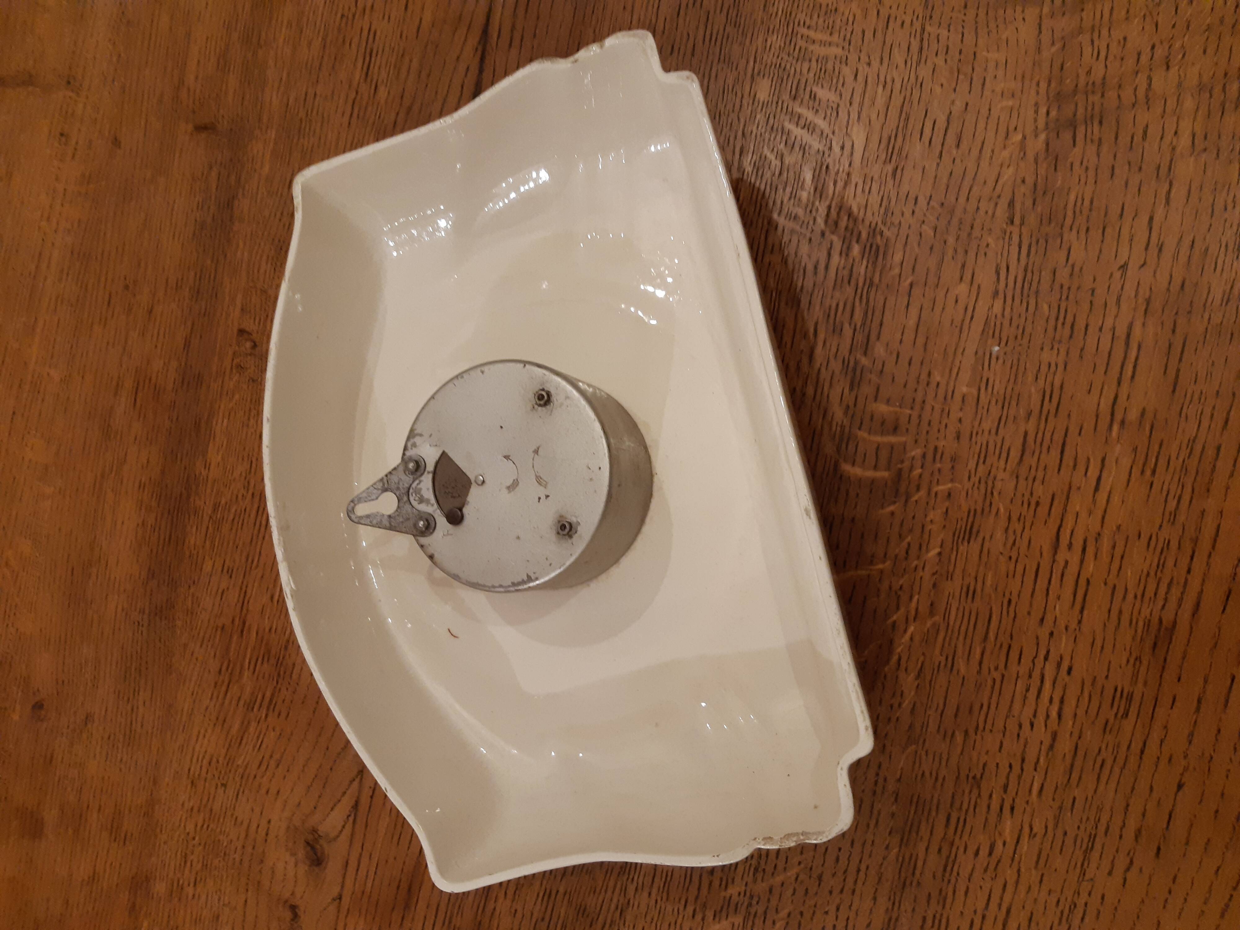 Ceramic manufrance clock