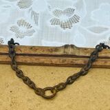 Early 20th Century Bamboo Style Turned Wood Hanging Mirror