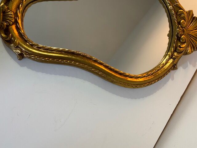 Rocaille mirror 29x51cm