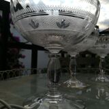 Old champagne glasses
