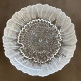 Antique crystal presentation plate