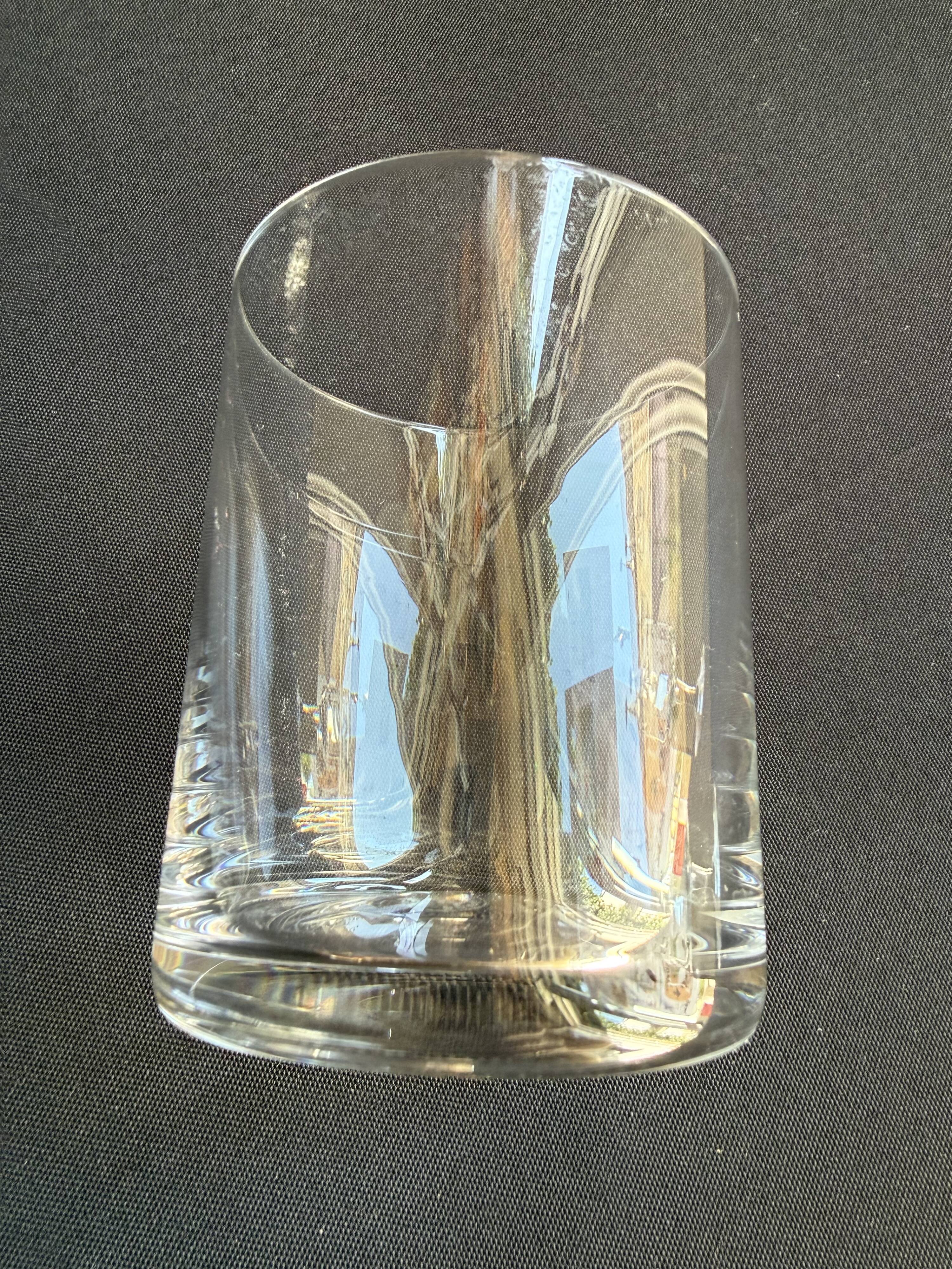 6 whisky glasses attributed to Sèvres