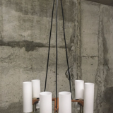 Chandelier by Uno & Östen Kristiansson for Luxus, 1950s