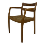 Vintage Niels Otto Moller Armchair Model 67 in Oak Danish Design