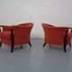 Set of Progetti Lounge Chairs by Umberto Asnago for Giorgetti, 1980s, Set of 2