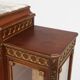Louis Xvi Display Cabinet in Marquetry with Light, France, 1850s