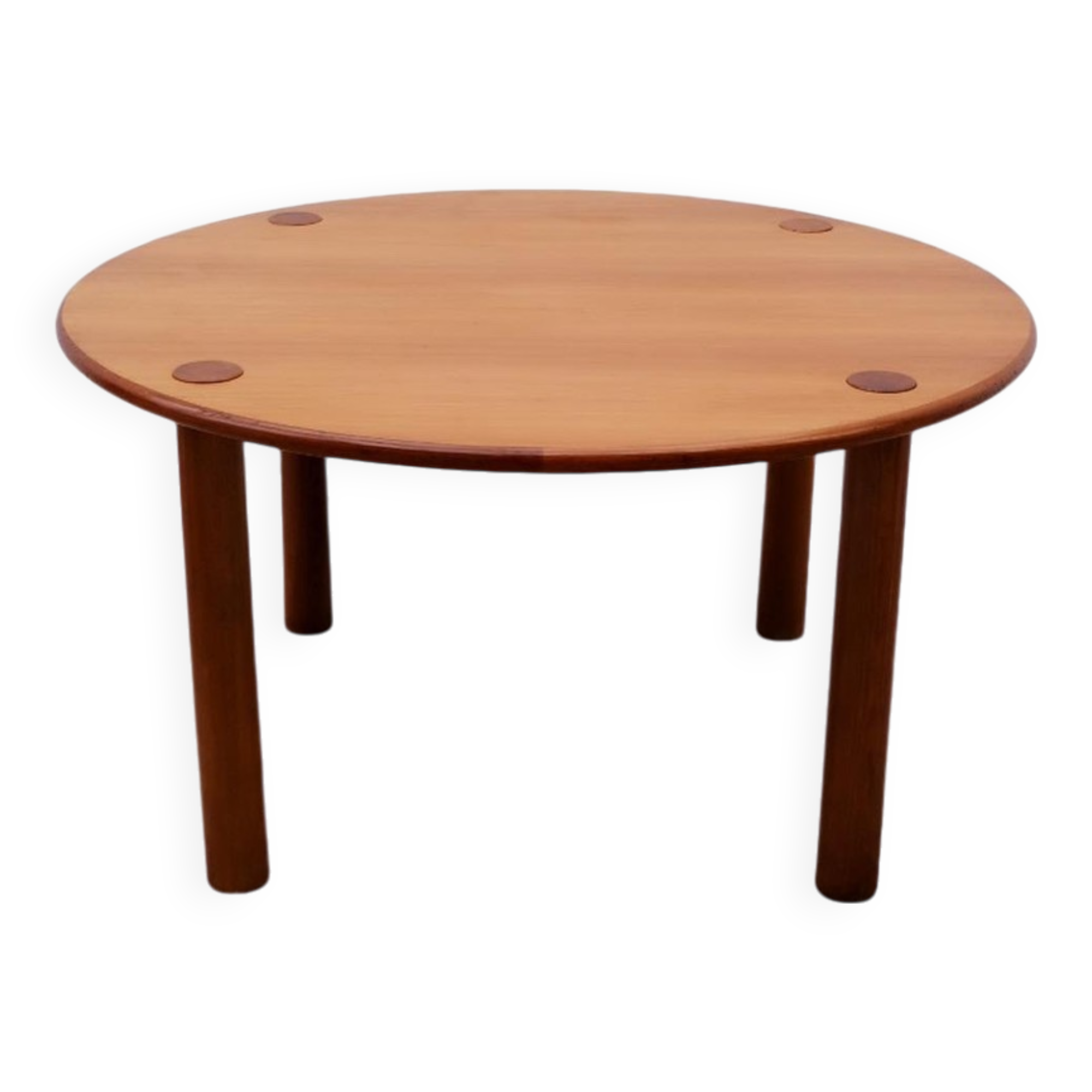 Modernist Pine Dining Table, 1970s