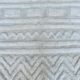 Authentic white Moroccan wool rug size 2/3 m