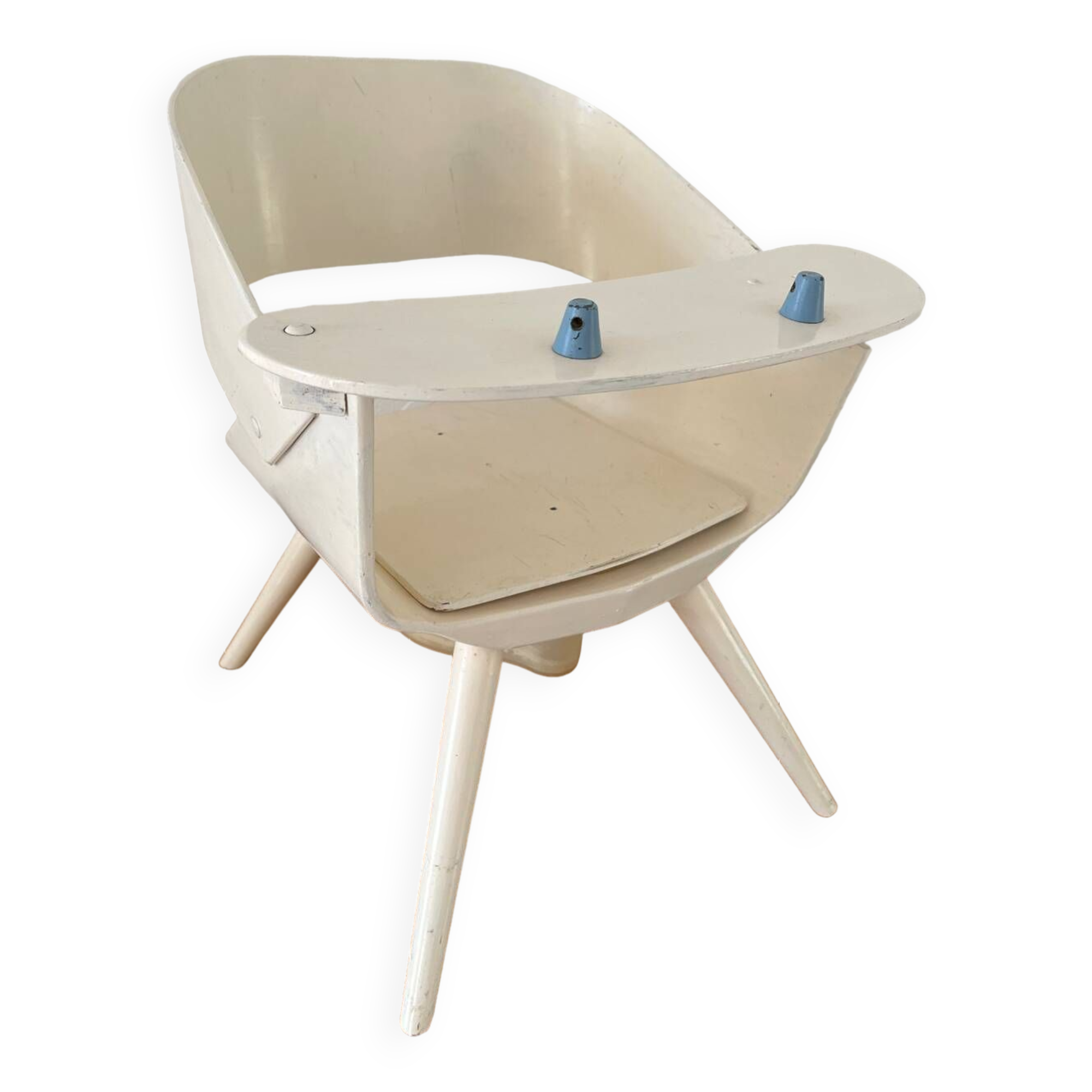 Baumann baby shell chair, 60s