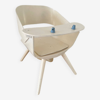Baumann “baby shell” baby armchair chair, 1960s