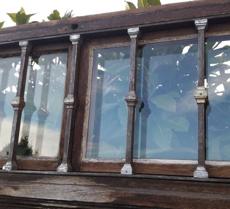 Double entrance door 227x142.2cm oak multi-point lock and frame