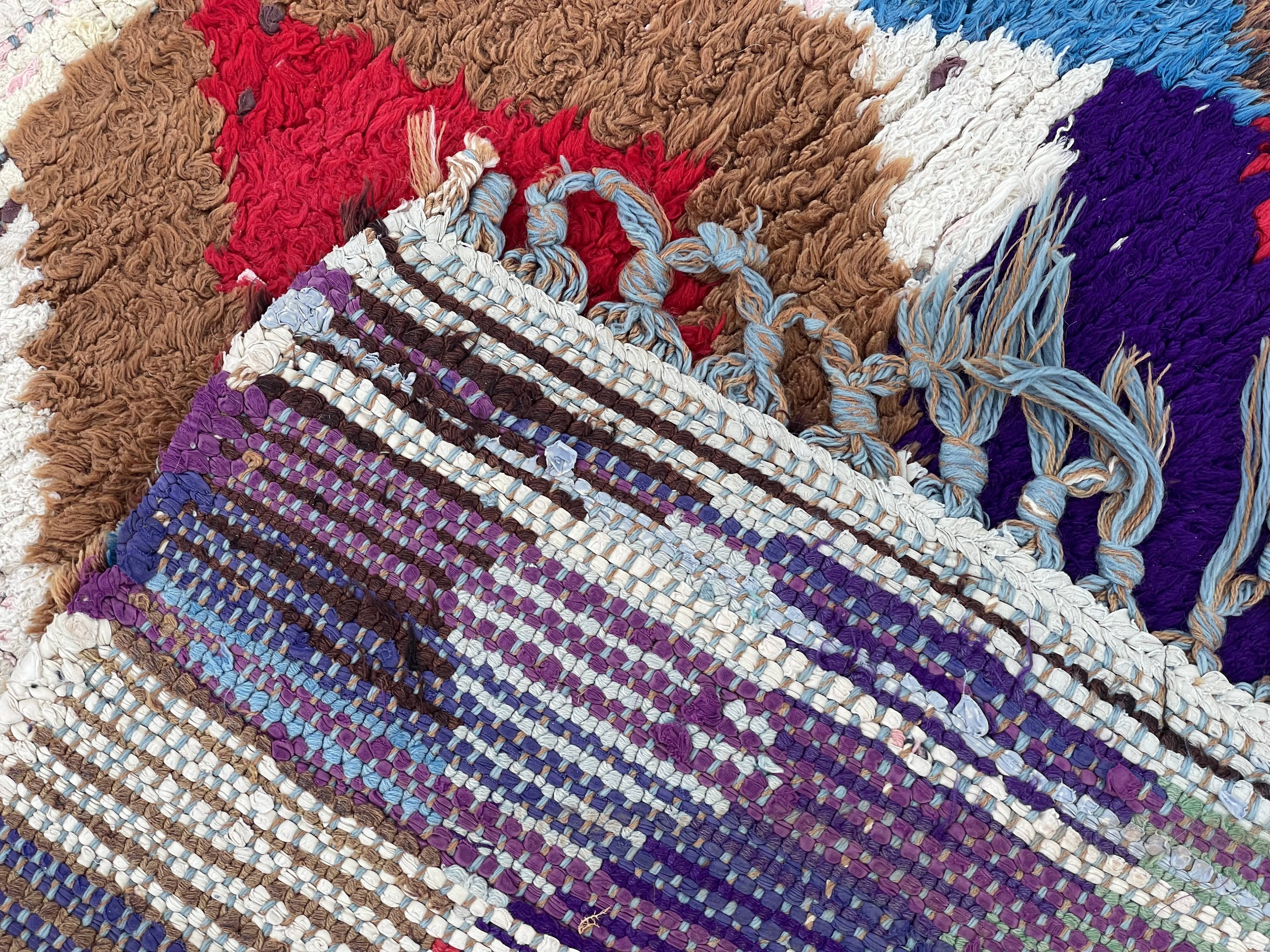 Boucherouite rug