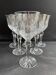 6 Red Wine Glasses – Mouth Blown and Hand Cut Crystal