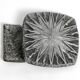 Very nice 1960s Pop Art Sunburst design cast aluminum door handle