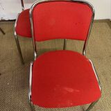 Set of 4 visitor chairs