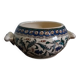 Hand painted Desvres style pot