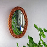 Oval mirror rope