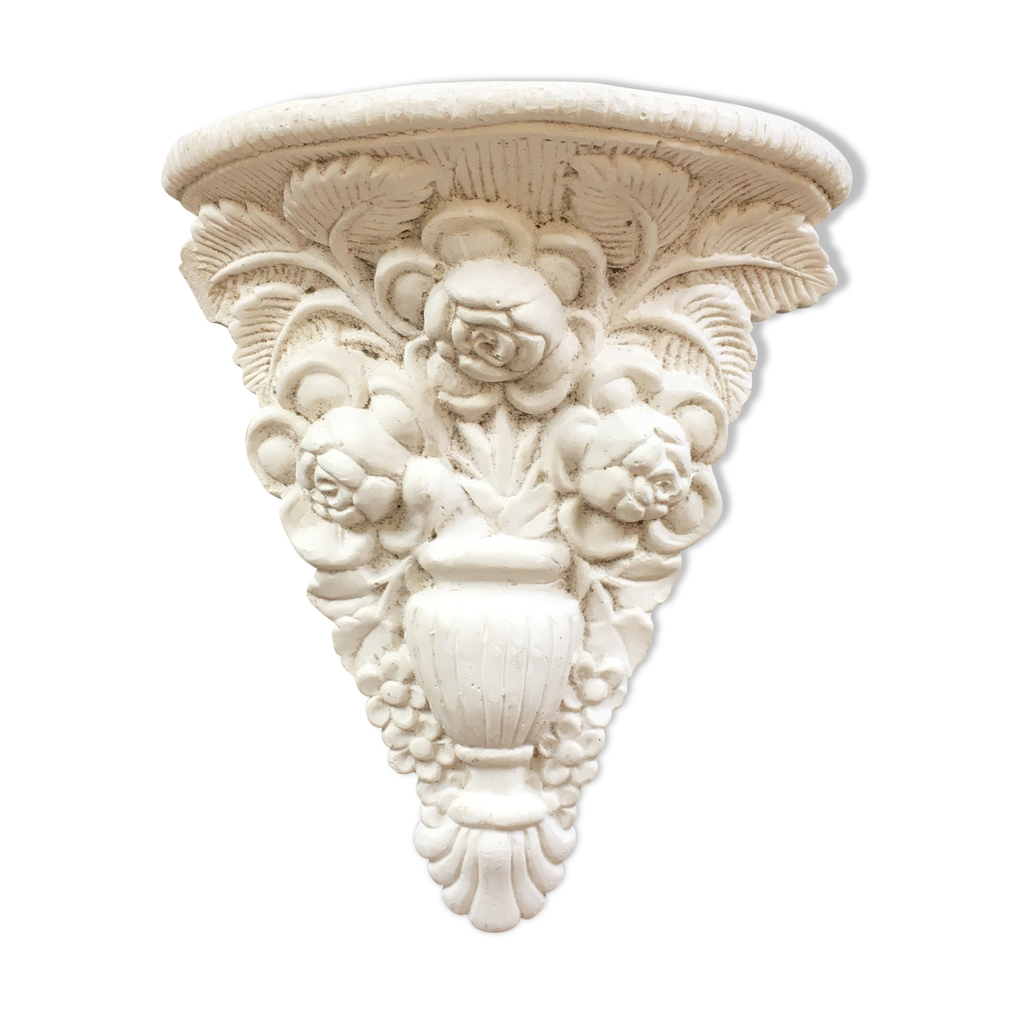 Plaster wall console