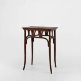 Table d'appoint art nouveau J. & J. Kohn en bois courbé, Autriche ca. 1910