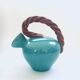 Art Studio Pottery Low Rope Decanter by Alexandre De Wemmel, Belgium, 1950s