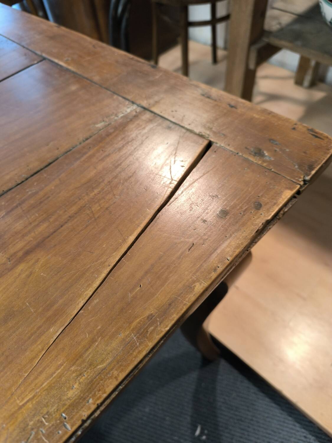 Large convent table circa 1900