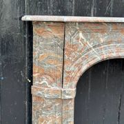 Regency fireplace in Rance marble, 18th century