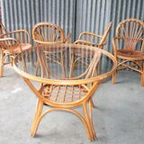 Rattan dining set