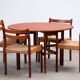 Table à manger scandinave vintage 1960