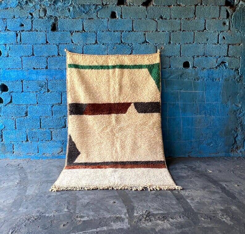Handmade Berber rug, size 200 x 300 cm