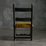 Rustic Folk Art Armchair, France, 19th Century