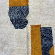 Tapis en laine pure fait main traditionnelle tissé main taille 2/3 m