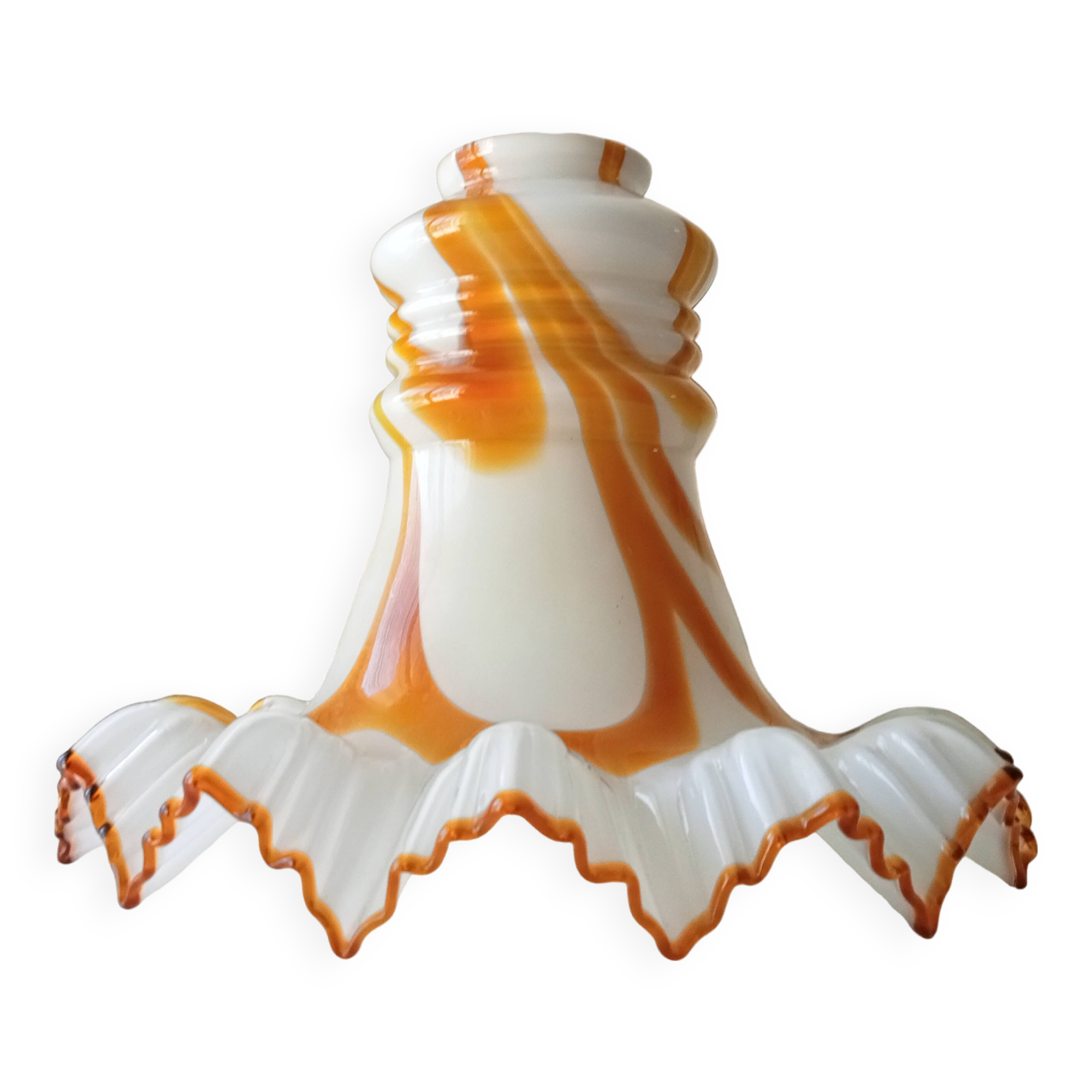 Lampshade Murano pendant light vintage 60s