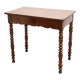 Vintage wooden desk side table