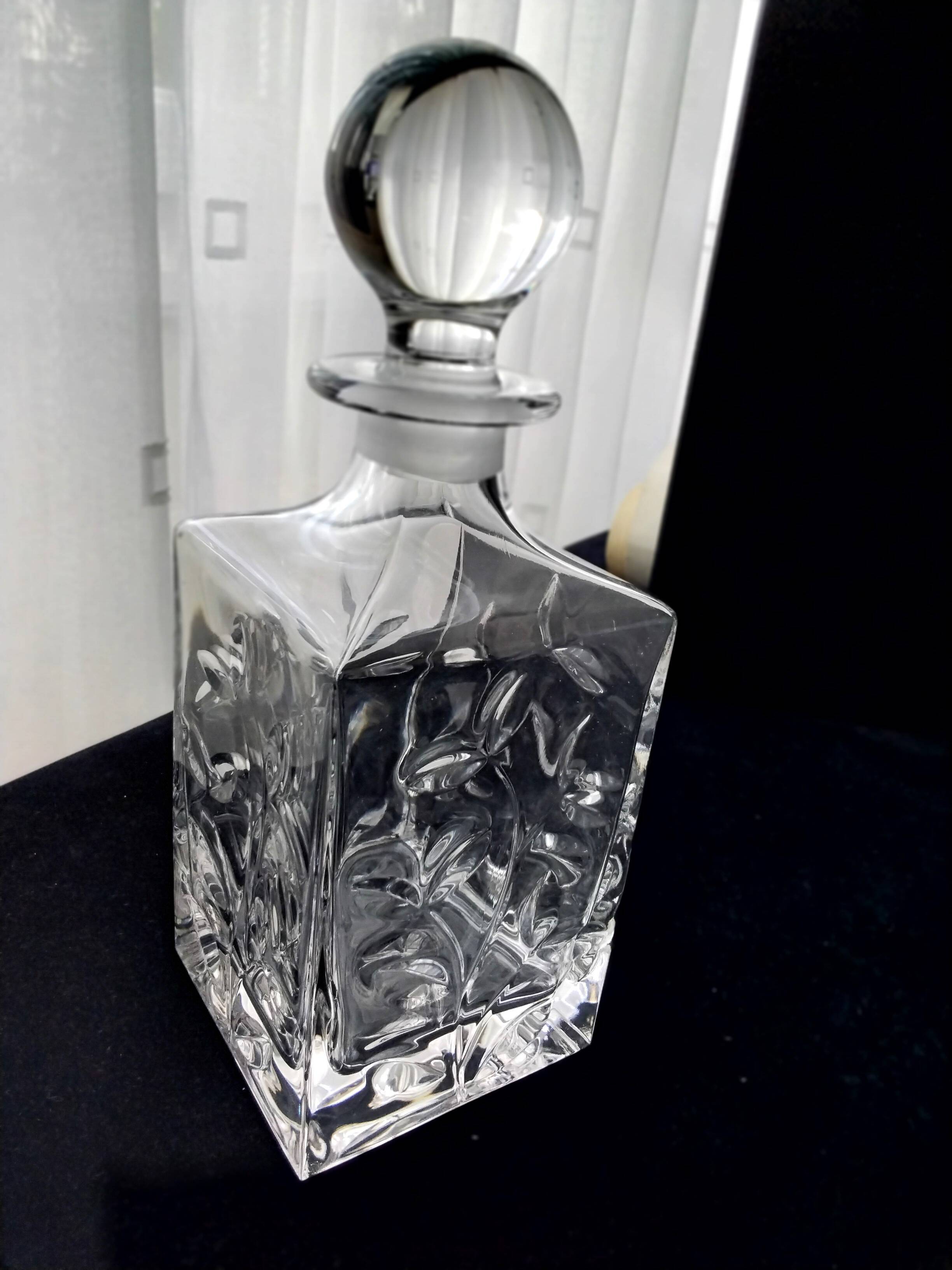 RCR Crystal Whiskey Decanter